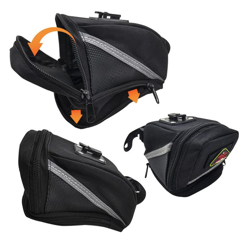 Comprar Estuche Alforja Bicicleta Ciclismo 2502 en Electroshopy - Ángulo 2